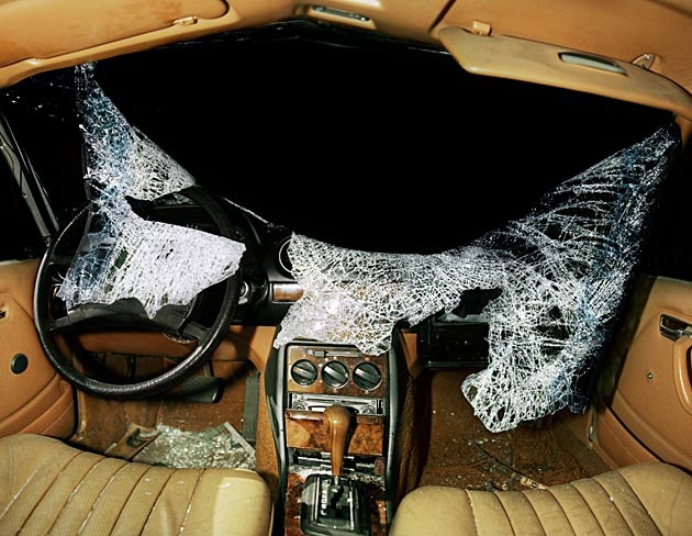 Sombre Images From Inside The Wreckage Of Car Crashes