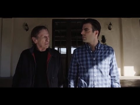 ‘Star Trek’ Actors Leonard Nimoy &amp; Zachary Quinto Have a Spock-Off 