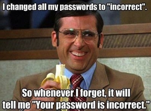 Incorrect Password 