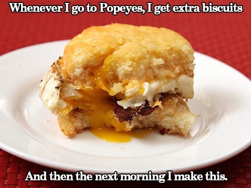 Popeyes Breakfast 