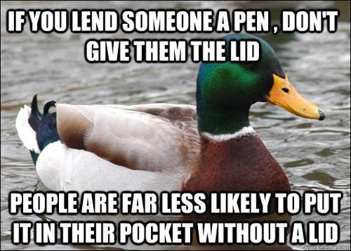 Prevent Pen Stealing 