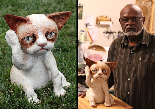 Grumpy Cat Had An Art Show Once. It Wasn't Awful.