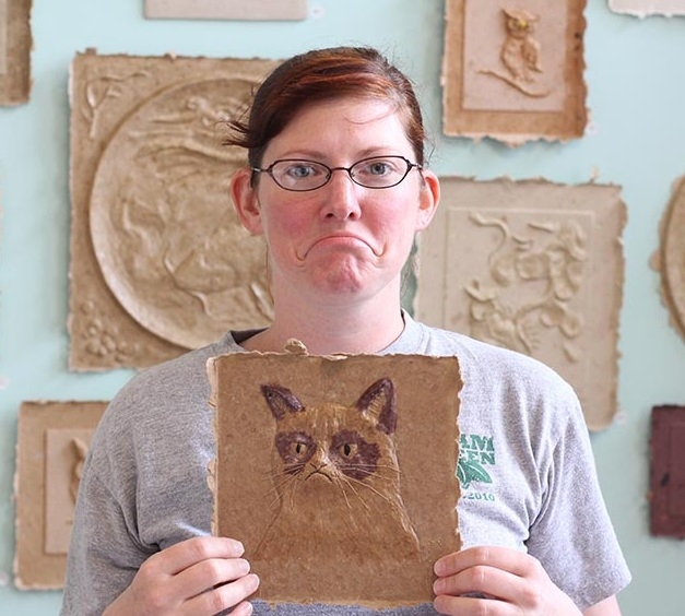 Grumpy Cat Had An Art Show Once. It Wasn't Awful.