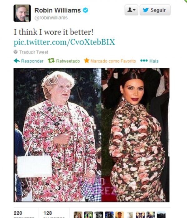 Mrs. Doubtfire or Kim Kardashian