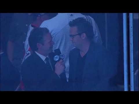 Matthew Perry Interviewed During Game 6 