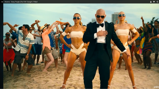 Video Breakdown: 'Sexy People (The FIAT Song)' by Arianna ft. Pitbull