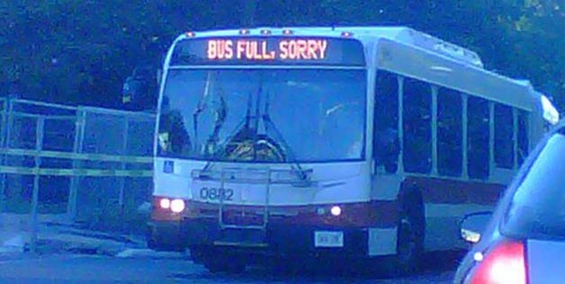 Sorry, Full Bus 