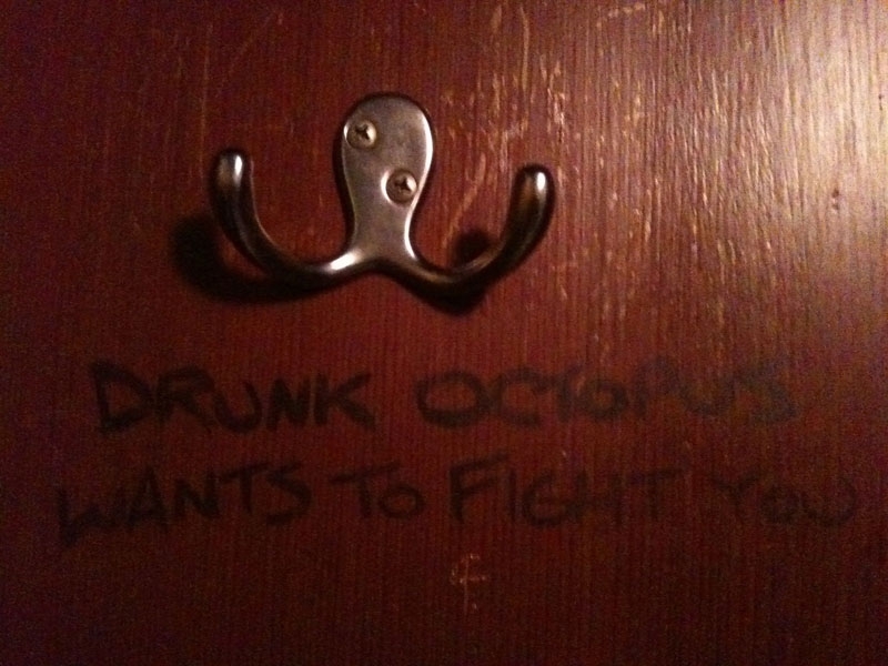 30. Drunk Octopus Wants to Fight You