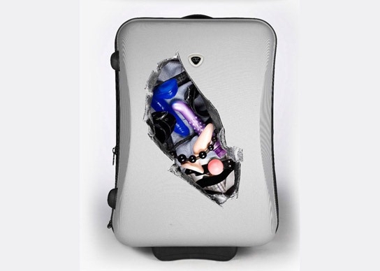 Creative suitcase stickers