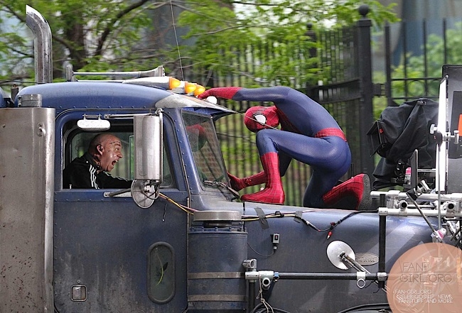 First Look At Paul Giamatti In 'The Amazing Spider-Man 2' Set Photos