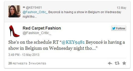 Beyonce Cancels a Concert Due to Illness. 