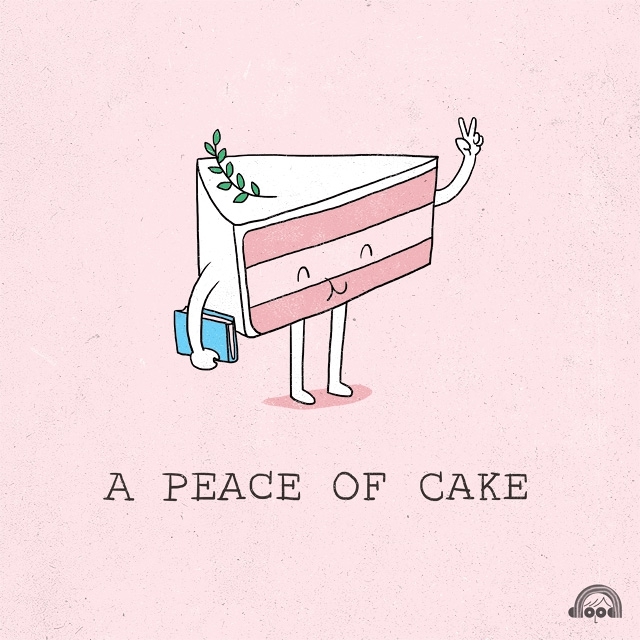 A peace of cake