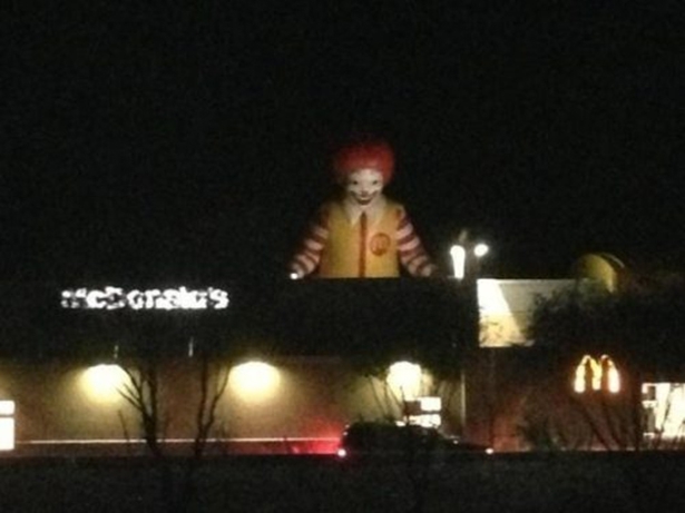 McDonald's Blow Up Clown 