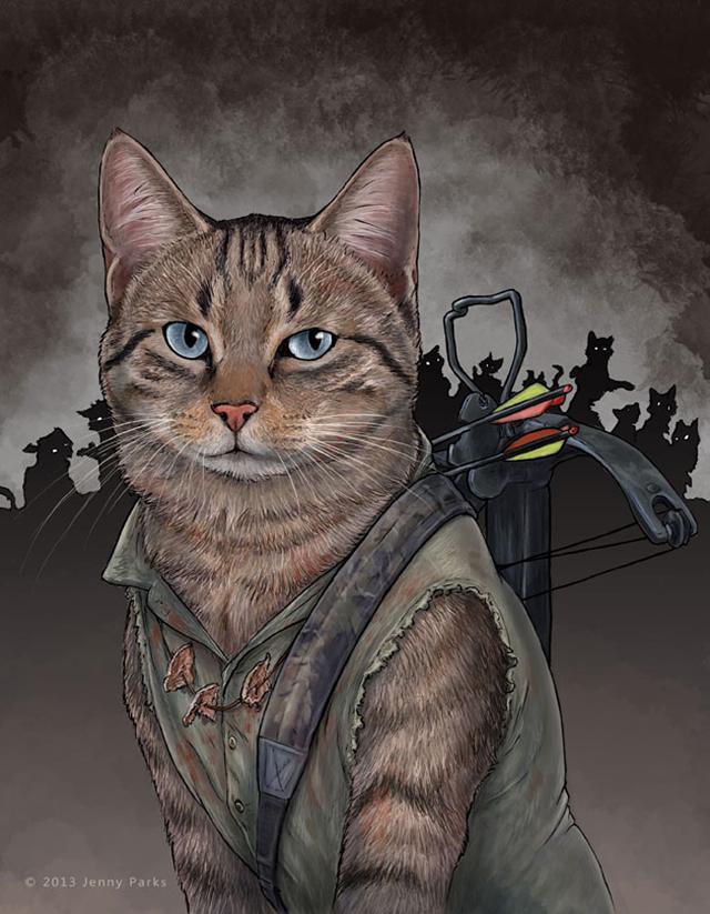 Daryl Dixon Cat