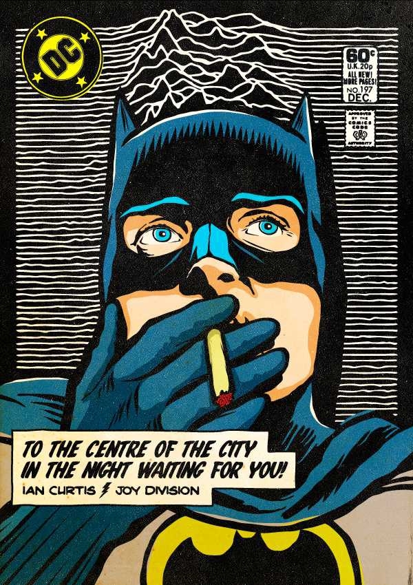 Ian Curtis (Joy Divison) as Batman