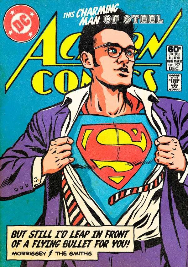 Morrissey (The Smiths) as Superman