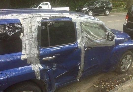 Some Useful But Mostly Ridiculous Duct Tape Uses.