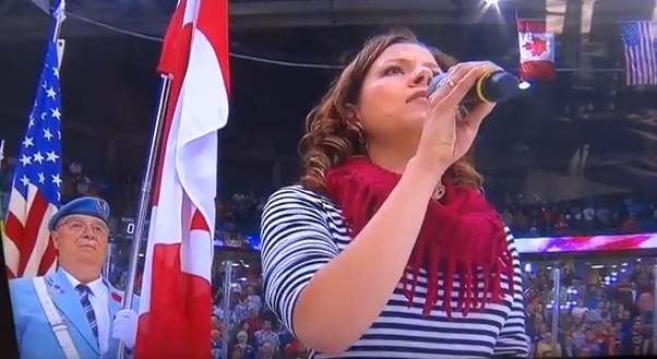 Canadian Singer Hilariously Botches 'The National Anthem'