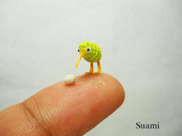 Tiny Crochet Bird