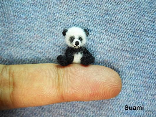 Tiny Crochet Panda Bear 