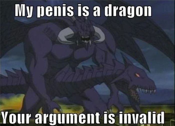 My penis is a dragon
