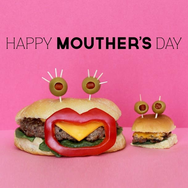Nothing says “I love you, Mom” like Sandwich Monsters.