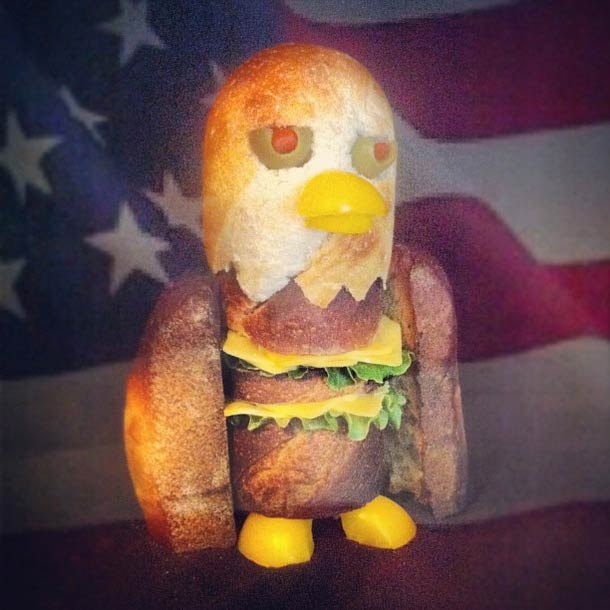 Happy Memorial Day from an American Cheese-gle. 