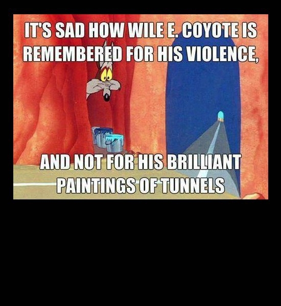 Poor Wile E. Coyote 