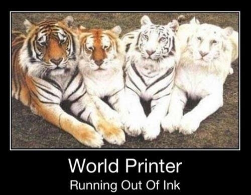 Running Out Of Ink 