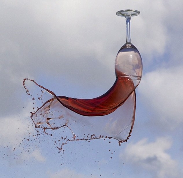 Awesome Flying Beverage Shots by Manon Wethly.