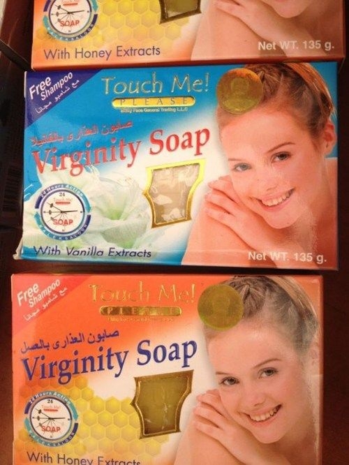 Virginity soap
