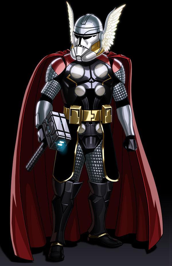 Avengers Reimagined as Star Wars Clone Troopers