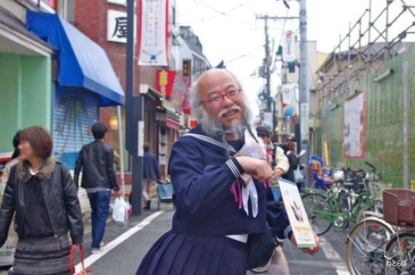 "Sailor Suit Old Man" Hideaki Kobayashi