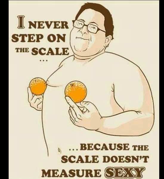 The Scale Doesn't Measure Sexy 