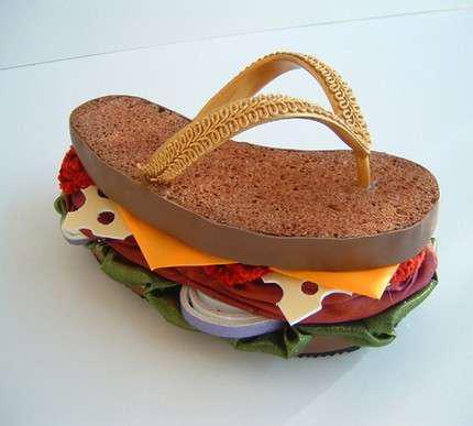 Sandwich Slippers 