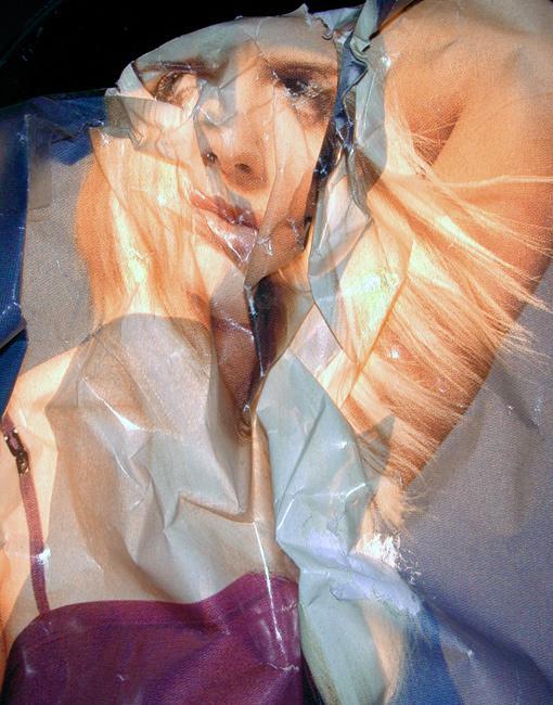 Crumpled Paper by Artist Ofer Wolberger
