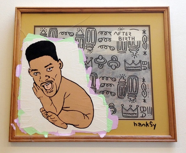 Hanksy's Pop Culture Mashup Art Takes Over Gallery 1988