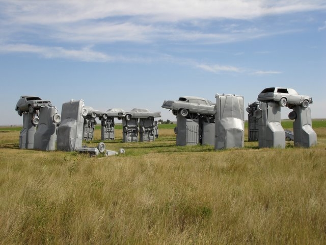 18. Mystic Carhenge near Alliance, Nebraska, USA