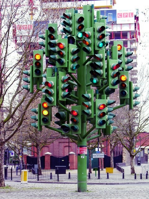 2. Traffic Light Tree, London, UK