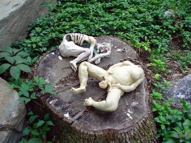 12. Disturbing sculpture, location unknown