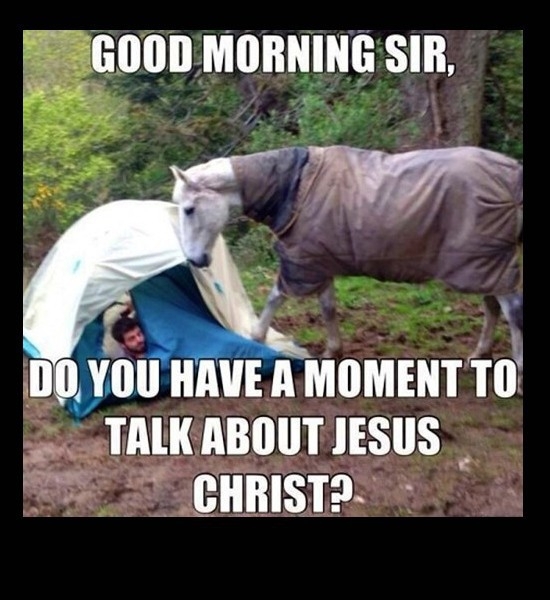 Do you have a moment to talk about Christ? 