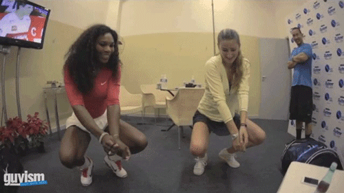 Serena Williams Teaches A Dance 