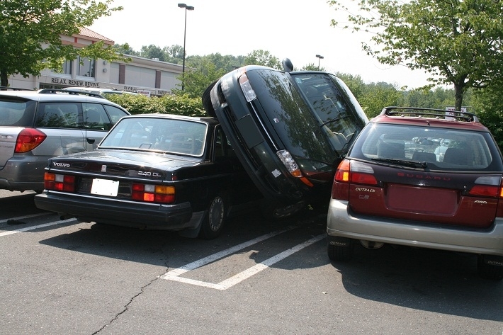 "Really?" parking.