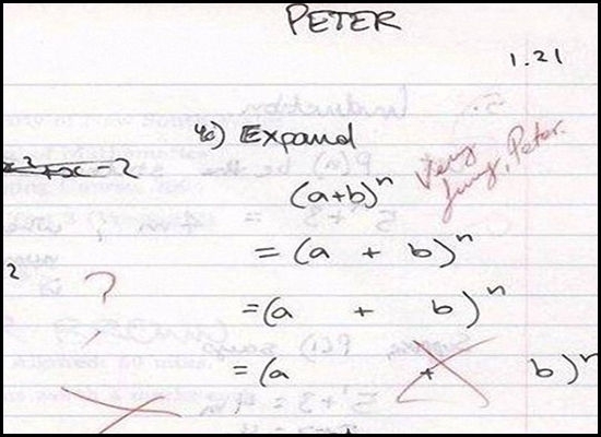 Inappropriately Funny Test Answers!