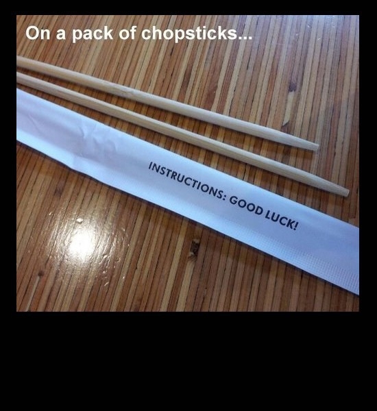 Good Luck With Chop Sticks 