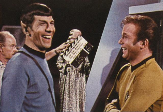 Leonard Nimoy and William Shatner (Star Trek: The Original Series – 1966)