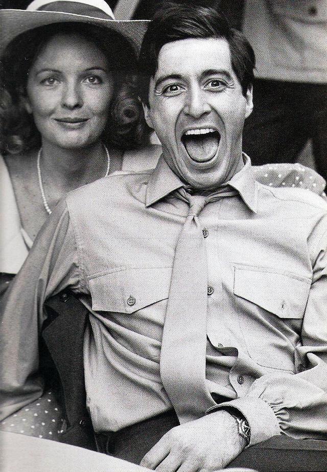 Diane Keaton and Al Pacino (The Godfather – 1972)