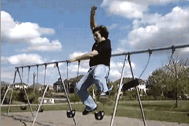 7 People Who Totally Regret Ever Getting on a Swing