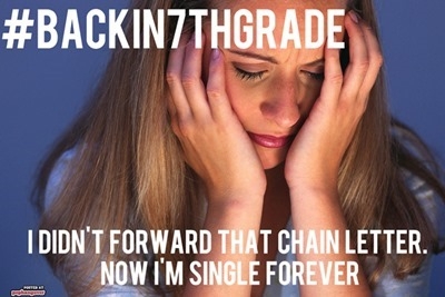 The Best Of #BackIn7thGrade Memes