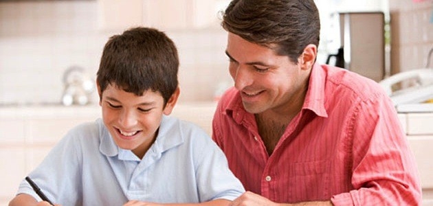Dads can trick kids into thinking they know everything -- even algebra